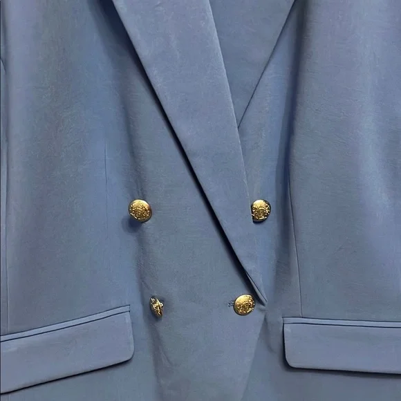 Talbots Plus Blue Blazer - Picture 5 of 9